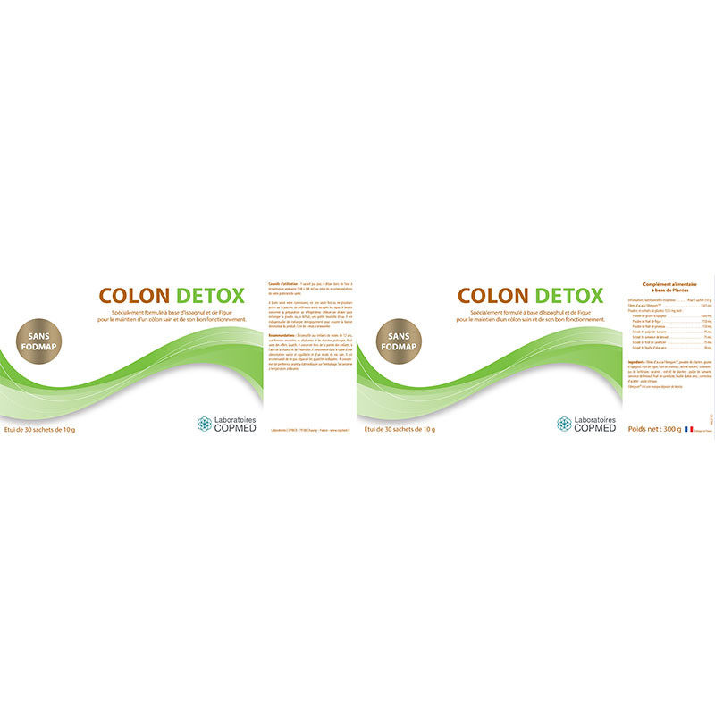 Côlon détox  (formule sans FODMAP)