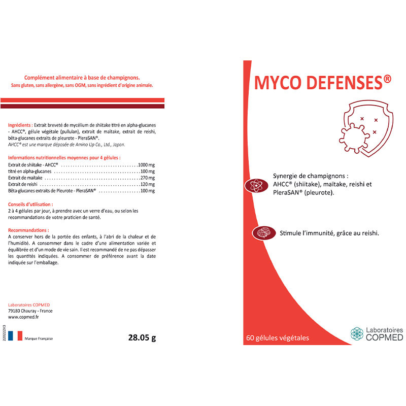 Étiquette Myco défenses® Étiquette Myco défenses®