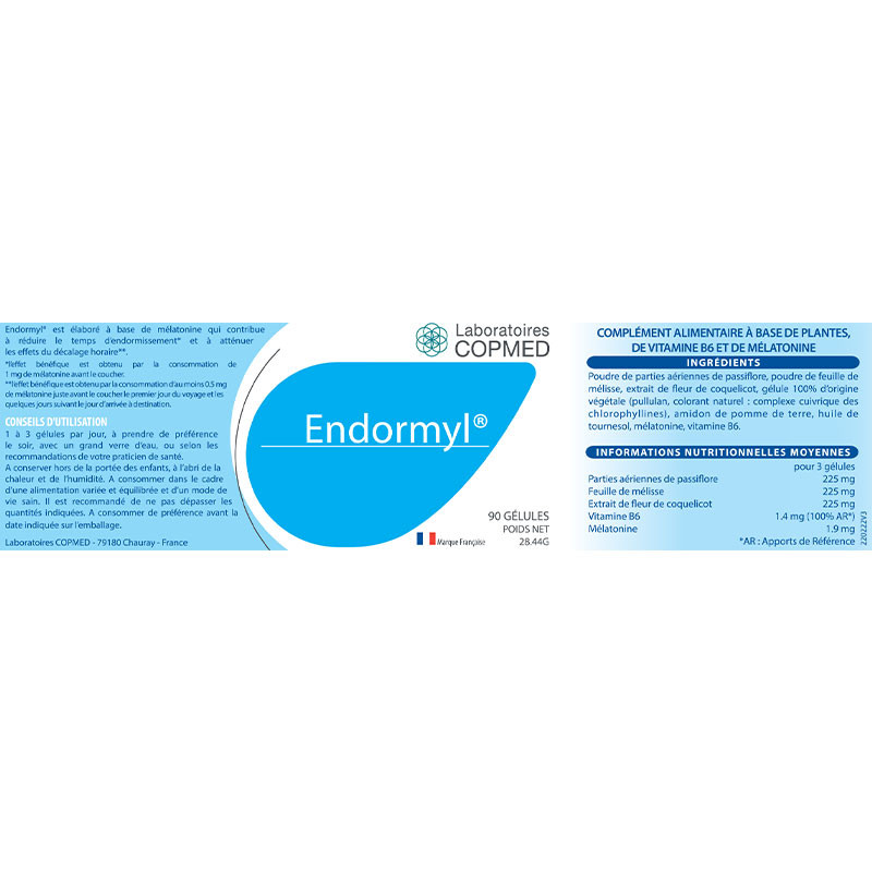 Étiquette Endormyl®