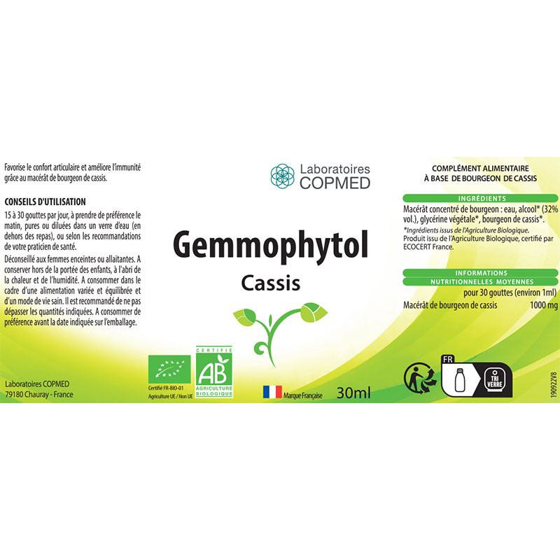 Gemmophytol Cassis