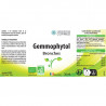 Étiquette Gemmophytol bronches