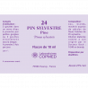 Étiquette Fleurs de bach n°24 pin sylvestre / pine