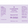Fleurs de bach n° 9 clematite / clematis