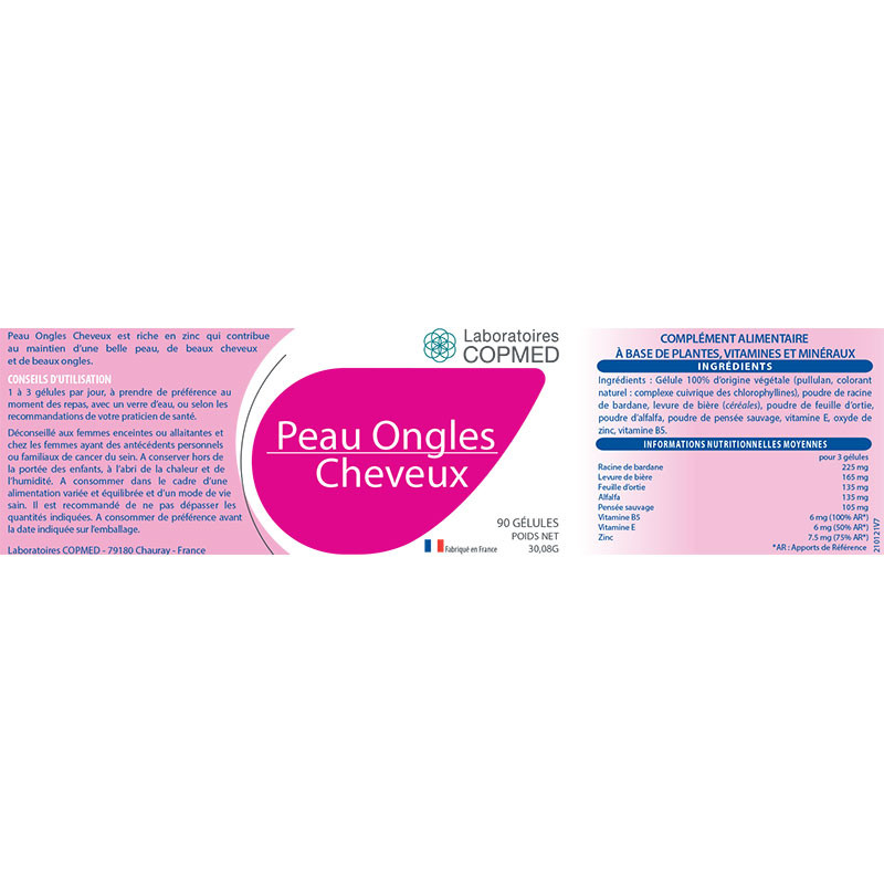 Étiquette Peau Ongles Cheveux Étiquette Peau Ongles Cheveux