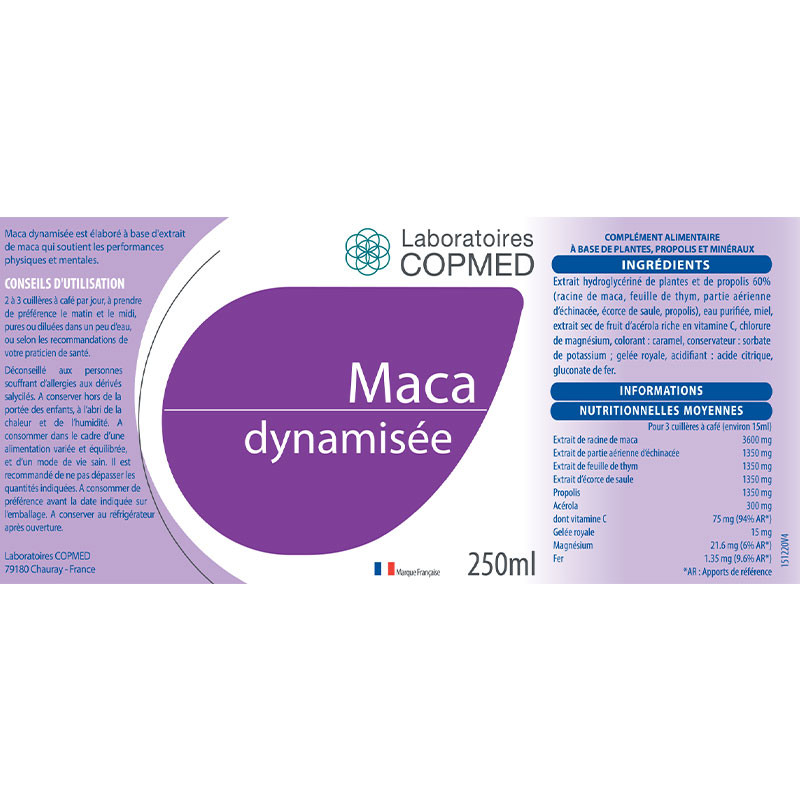 Maca dynamisée