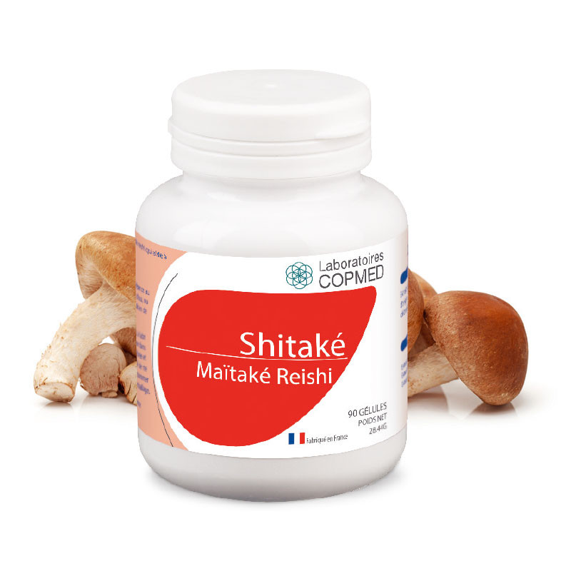 Shitaké maïtaké reishi actifs Shitaké maïtaké reishi actifs