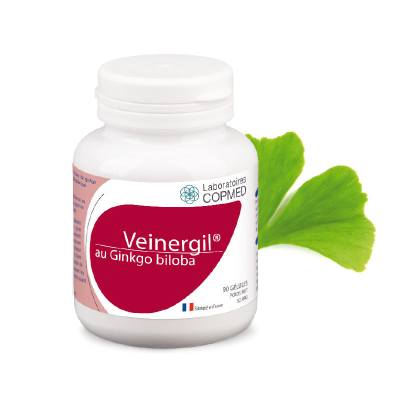 Veinergil® au ginkgo biloba actifs Veinergil® au ginkgo biloba actifs