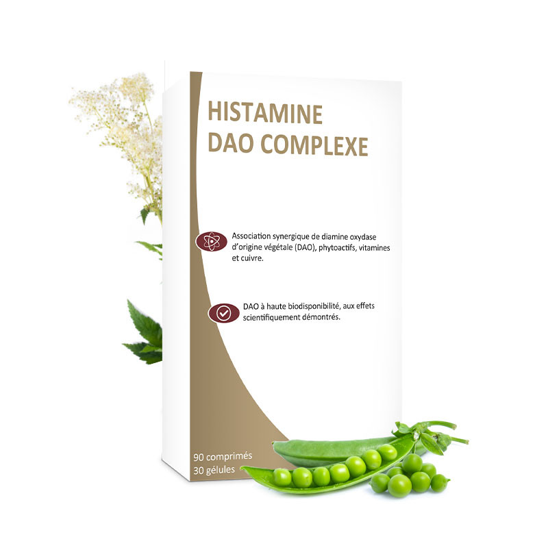 Histamine DAO Complexe - actifs Histamine DAO Complexe - actifs
