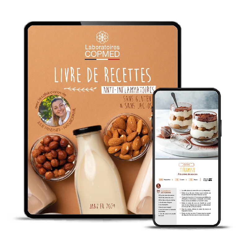 EBOOK : Alimentation anti-inflammatoire sans gluten et sans lactose