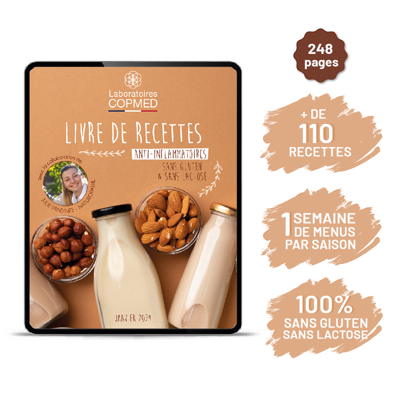EBOOK : Alimentation anti-inflammatoire sans gluten et sans lactose