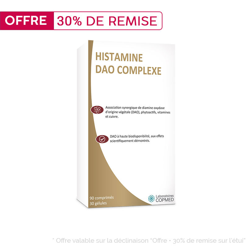 HISTAMINE DAO COMPLEXE - Offre HISTAMINE DAO COMPLEXE - Offre