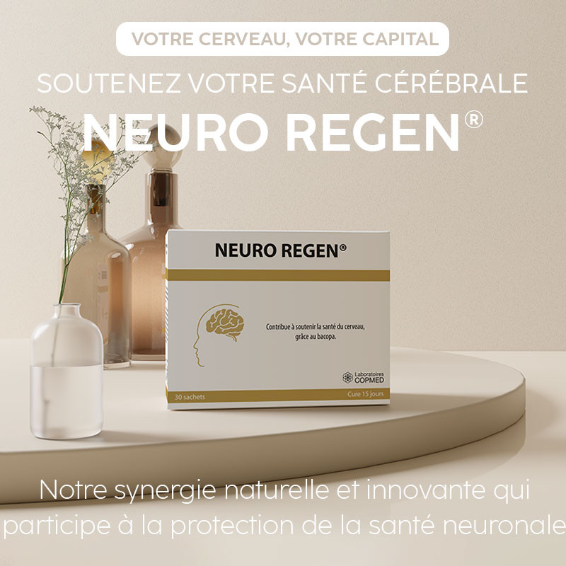NEURO REGEN® : une synergie 100% naturelle à base d'actifs brevetés NEURO REGEN® : une synergie 100% naturelle à base d'actifs brevetés