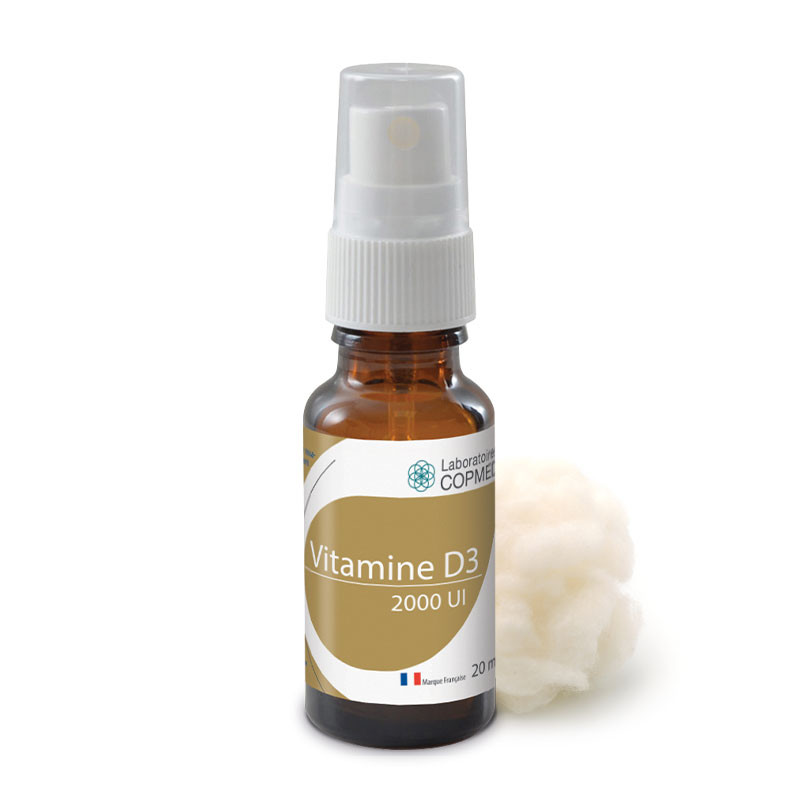 Vitamine D3 2000 UI actifs