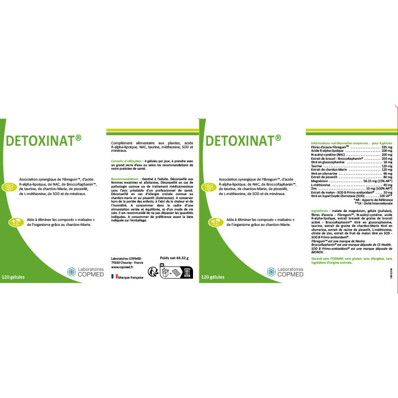 Étiquette Détoxinat®