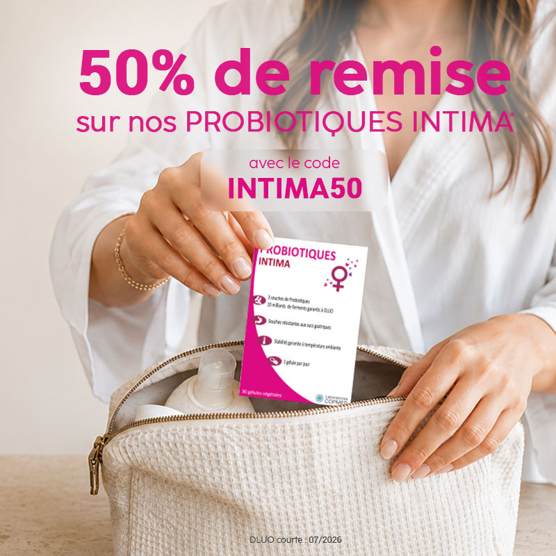 Probiotiques intima à -50% avec le code INTIMA50
