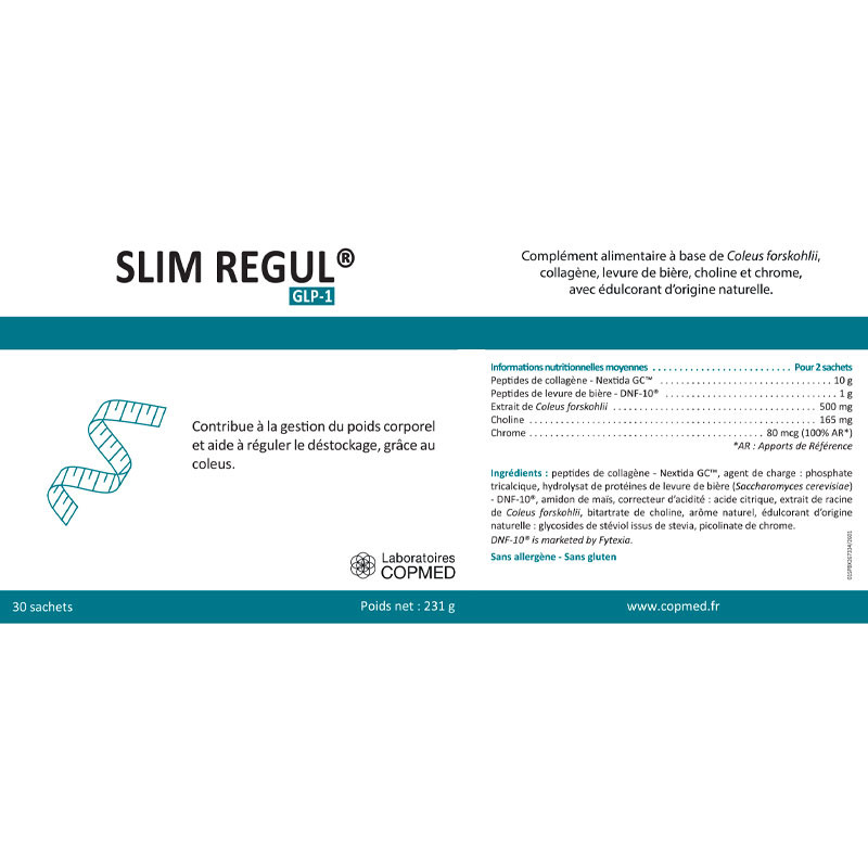 SLIM REGUL® étiquette