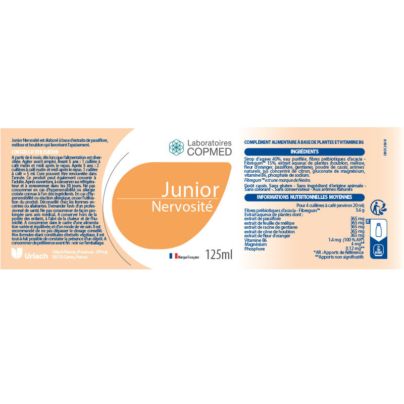 Étiquette Junior nervosité