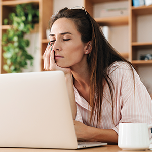 Femme fatiguée