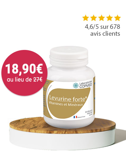 LEVURINE FORTE® vitamines et minéraux