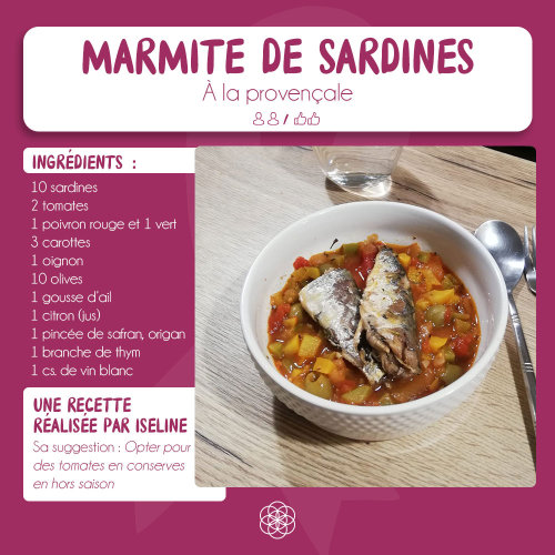 Marmite de sardines à la provençale