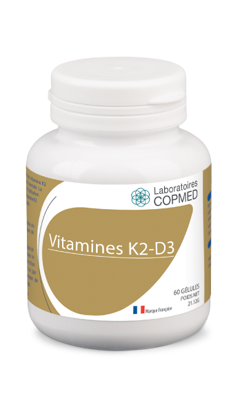 Vitamines K2-D3 pour la santé osseuse et cardiovasculaire