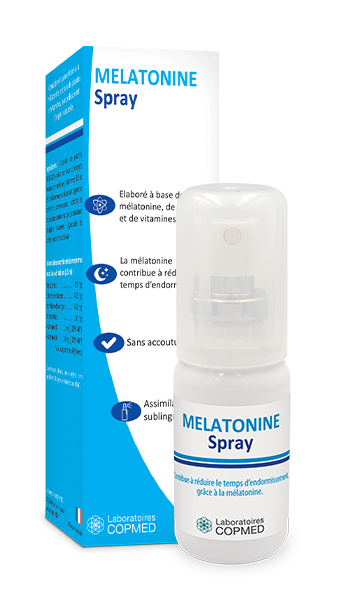 Mélatonine Spray réduit le temps d'endormissement