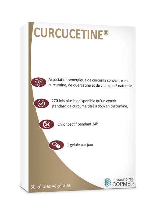 CURCUCETINE, un produit de Santé Naturelle des Laboratoires COPMED
