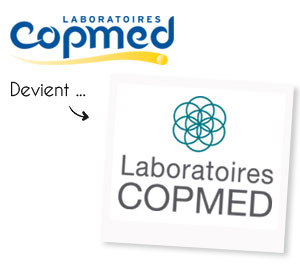 Une évolution du logo COPMED