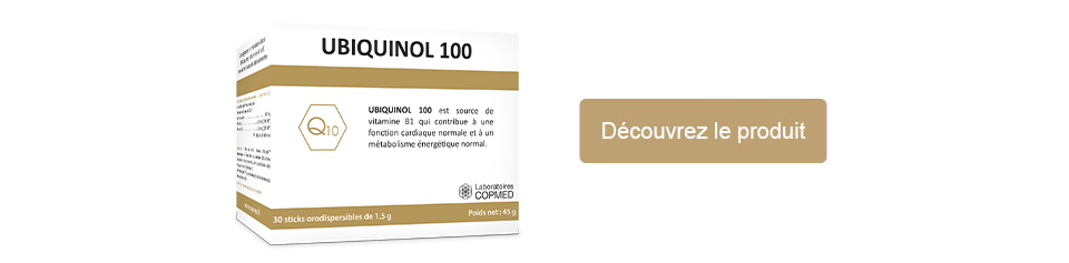 Découvrez UBIQUINOL 100 des Laboratoires COPMED