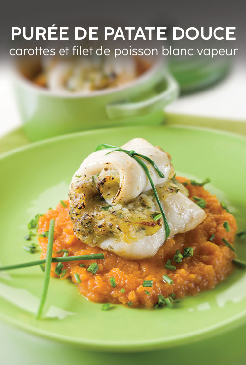 Purée de patate douce