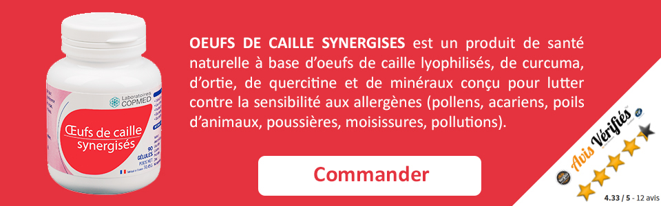 oeufs de caille synergisés copmed
