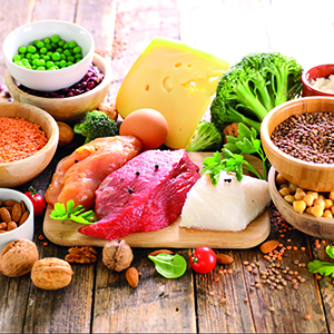 des aliments