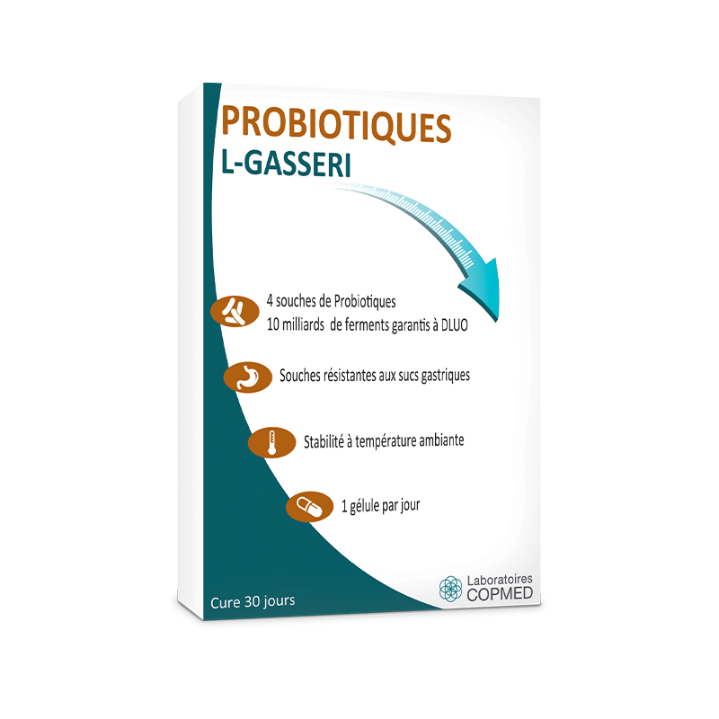 Probiotiques L-Gasseri des Laboratoires COPMED