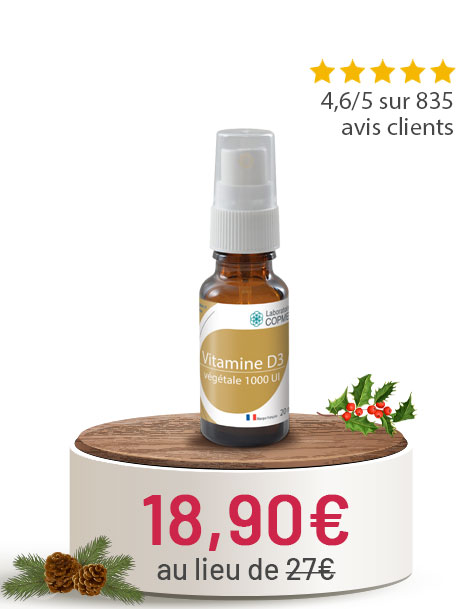 VITAMINE D3 VÉGÉTALE 1000 UI