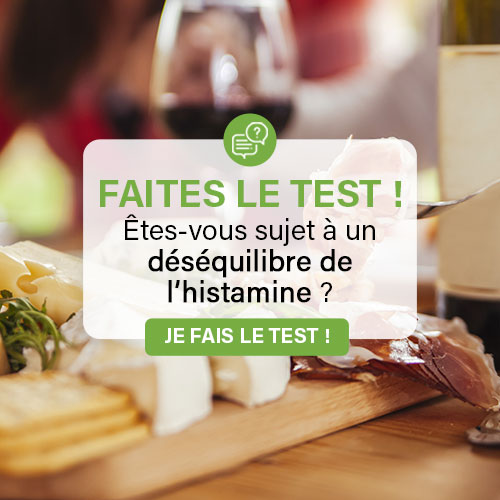 Vous êtes sujet à une intolérance à l'histamine ? Faites le test !