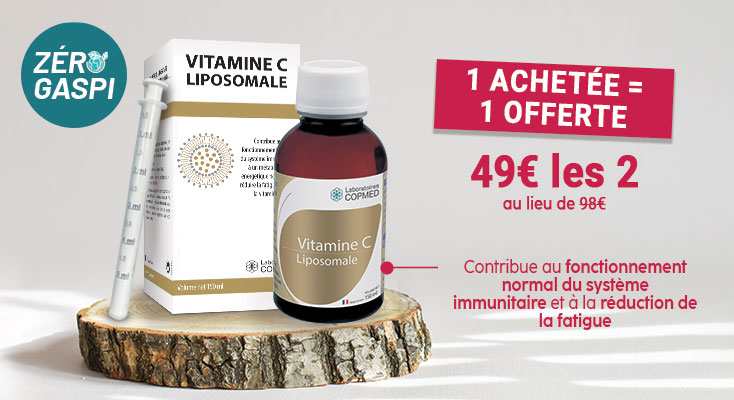 1VITAMINE C LIPOSOMALE ACHETÉE = 1 OFFERTE